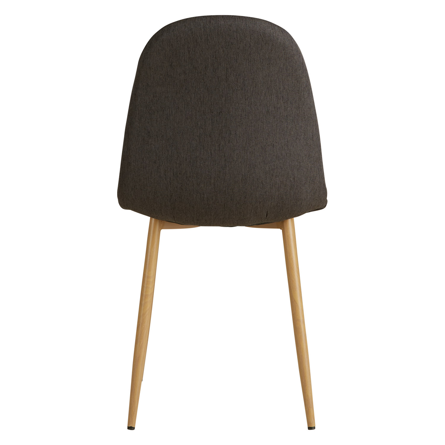 Dining Chair set of 4 Egg Chairs Anthracite Armchairs Dining Room Chairs Upholstered Chairs Eames Chairs Upholstered Chair Linen Anthracite | Set of 2 | rounded Backrest | without Armrests | Kitchen Dining Room Office