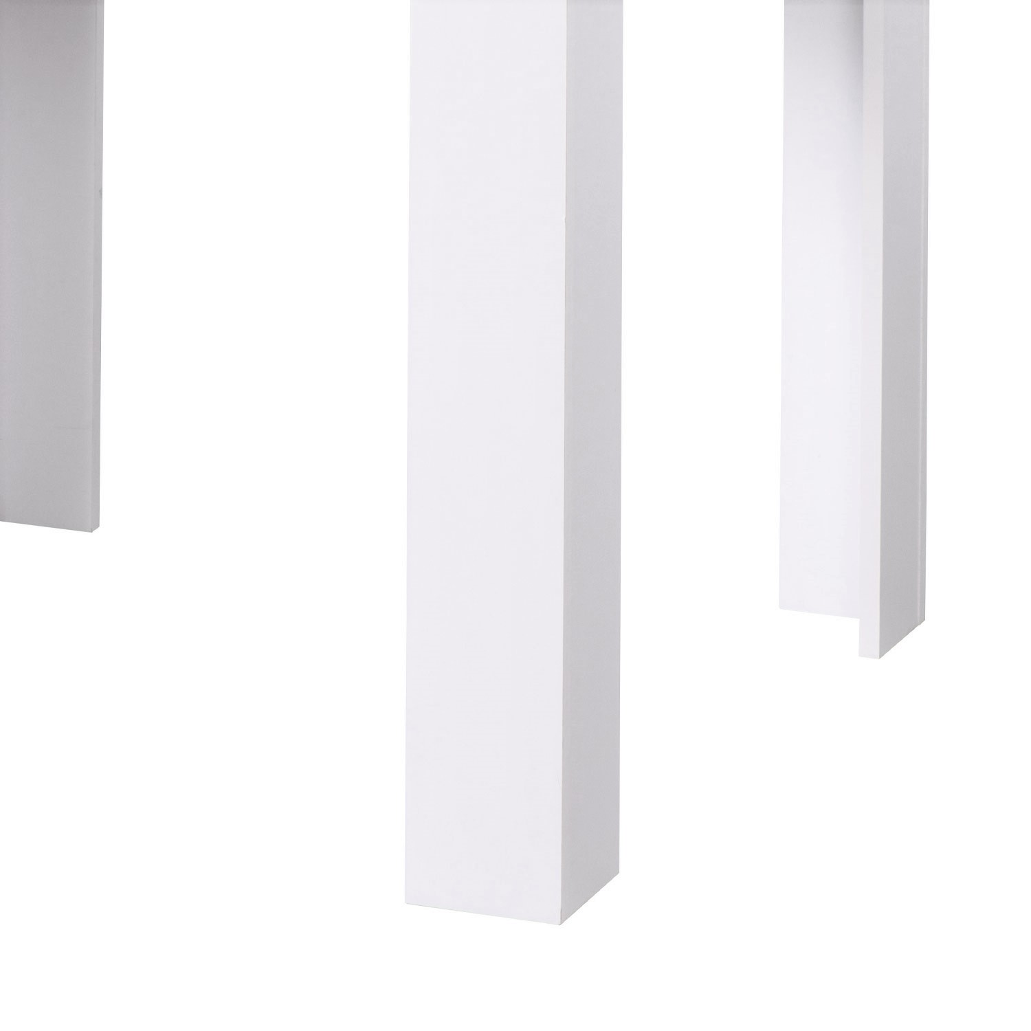 Modern Dining Table White 80x80 cm with 2 Chairs Brown Velvet Dining Room Table Wooden Table