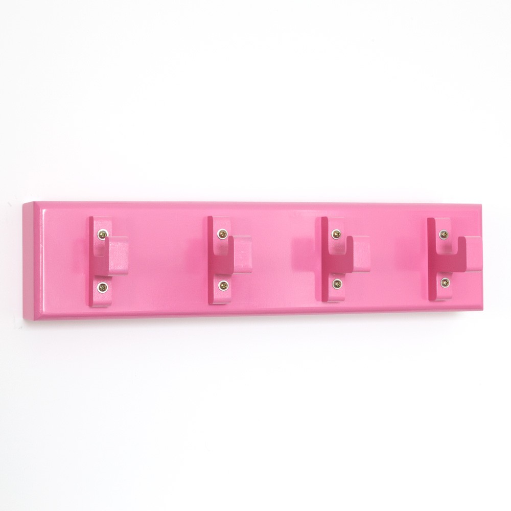 Key board, key box, wall hooks, coat hooks, wardrobe pink