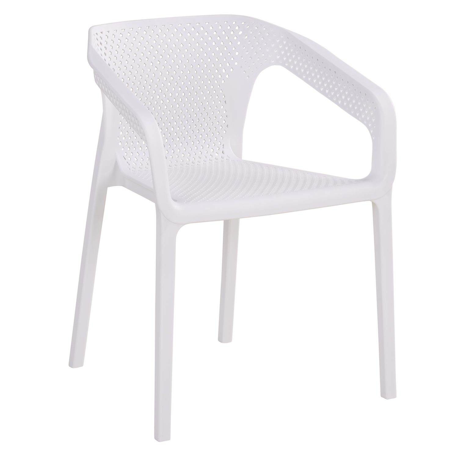 Set of 4 Garden chair with armrests Camping chairs White Outdoor chairs Plastic Egg chair Lounger chairs Stacking chairs Set of 4 Garden chair with armrests Camping chairs White Outdoor chairs Plastic Egg chair Lounger chairs Stacking chairs
