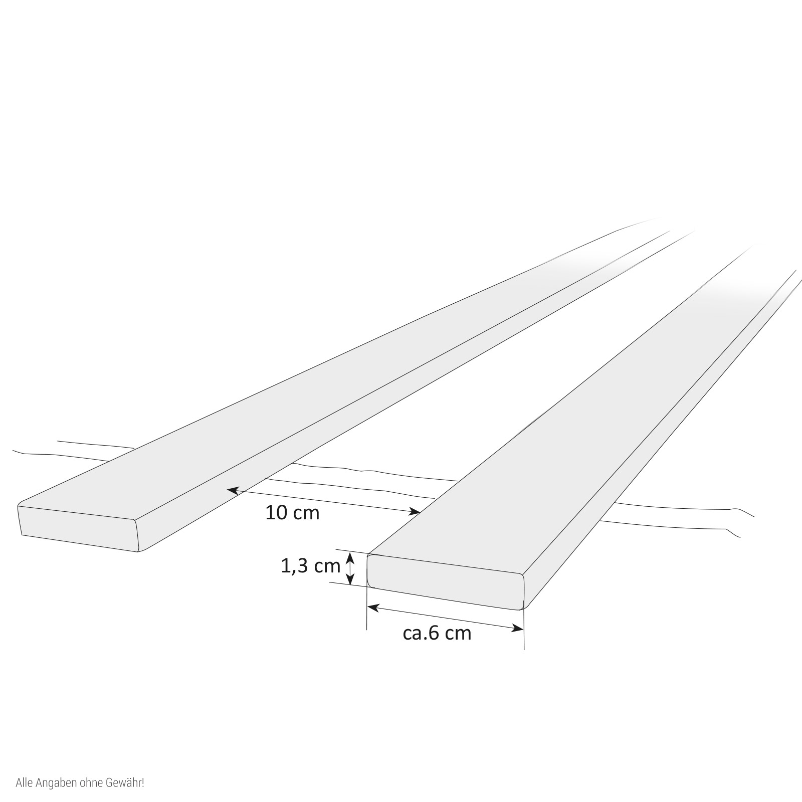 Bed Slats for Wooden Beds 160 x 200 cm pine wood