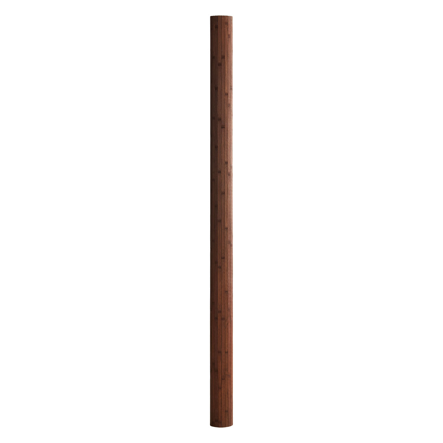 Paravent Bamboo Height 200 cm Dark Brown | Room Divider Partition Privacy Screen