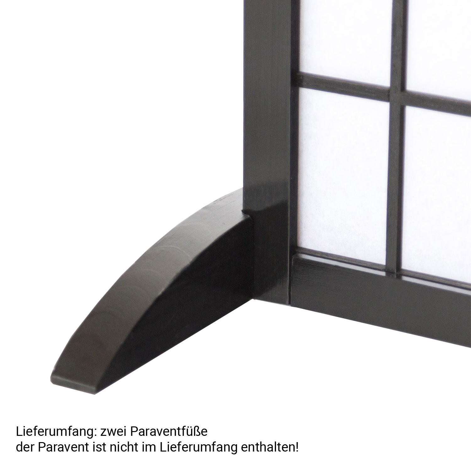 Room Divider Stand black Foot for Screen Partition Spanish Wall Privacy Screen