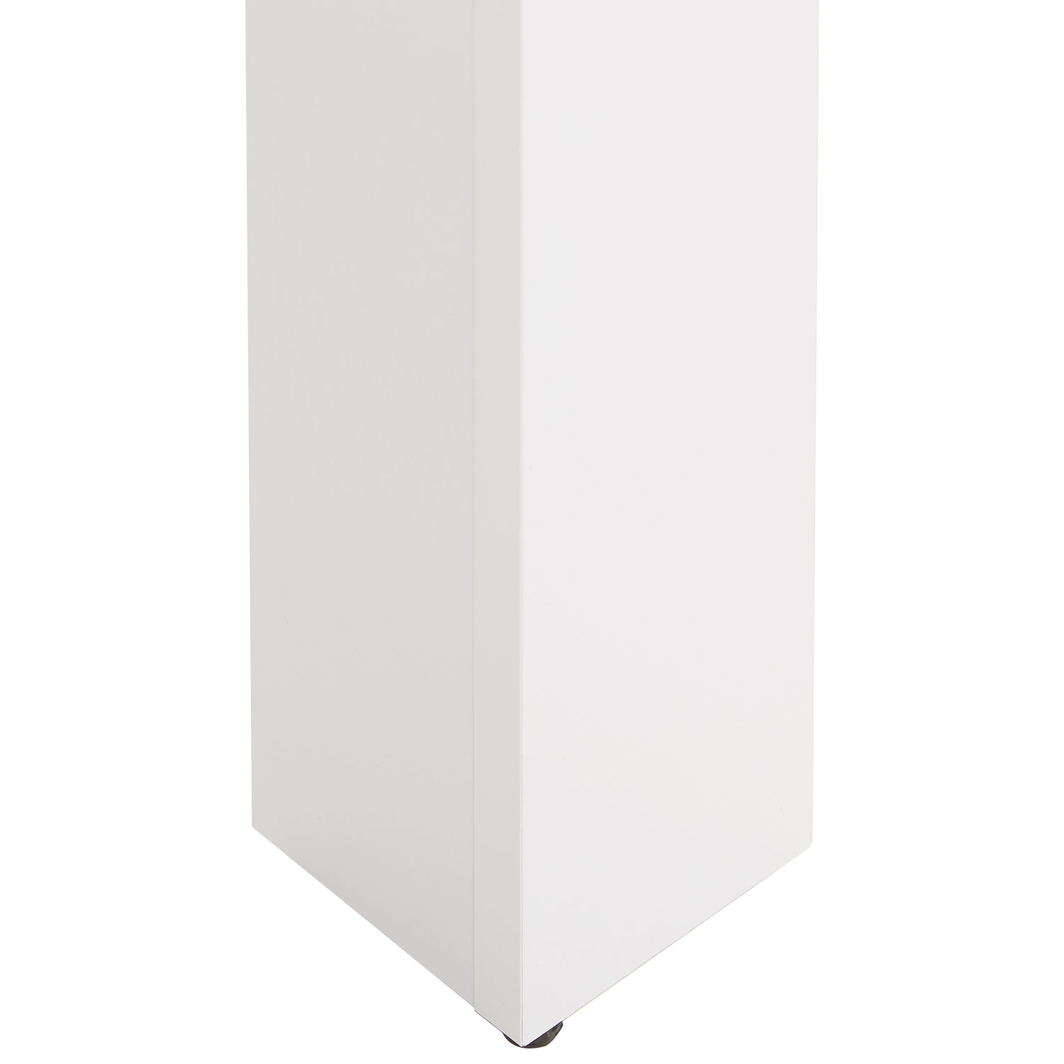 Modern Dining Table White Wood Oak 90x60 cm with 2 Grey Velvet Chairs Dining Room Table Wooden Table