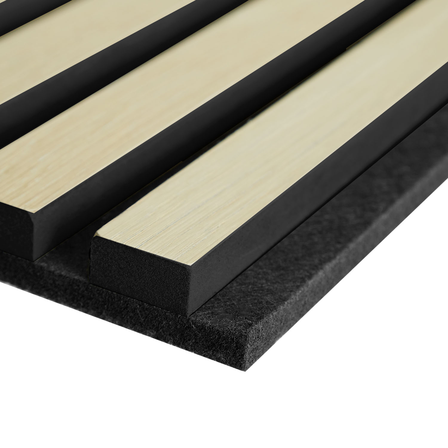 Acoustic Panels Wall Panels 60 x 120 cm Cream | Wood | 1 Piece | 3D Strips Acoustic Panels Wall Panels 60 x 120 cm Cream | Wood | 1 Piece | 3D Strips
