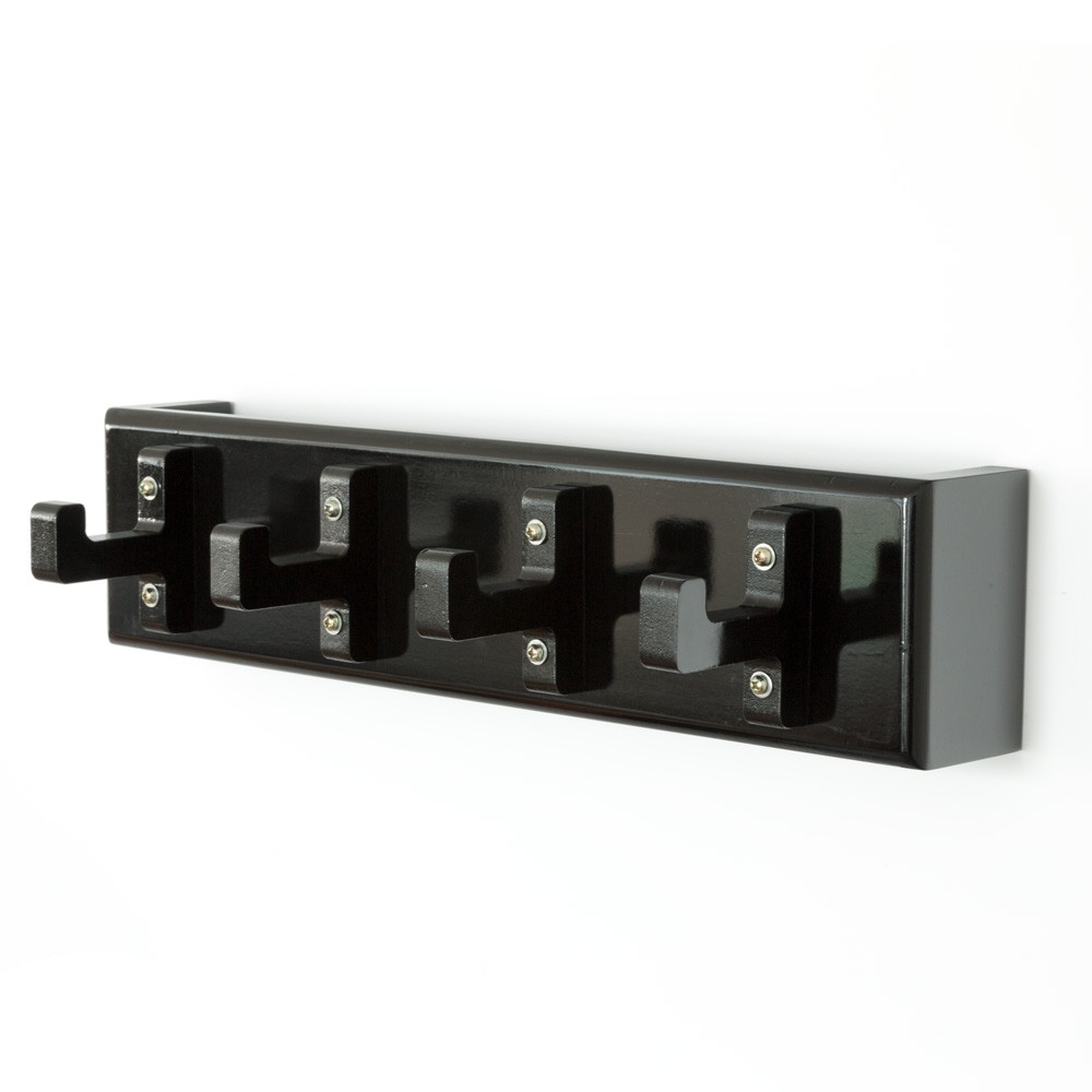 Key board, key box, wall hooks, coat hooks, wardrobe black
