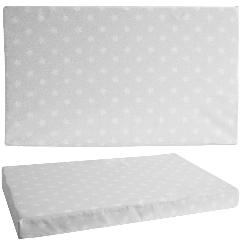 Seat cushion in a set of 2 Seat pad Seat cover cot grey 86x53 Seat cushion in a set of 2 Seat pad Seat cover cot grey 86x53