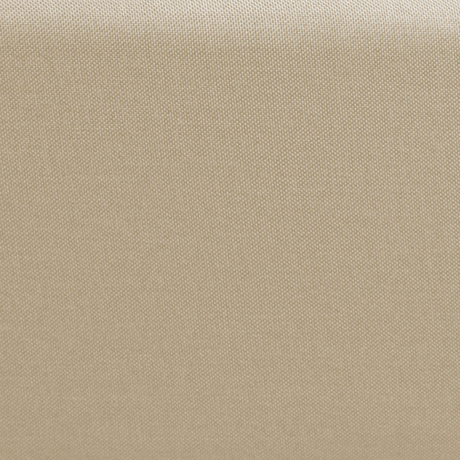 Upholstered Bed Fabric Double Bed 140x200 cm with Slatted Frame Beige