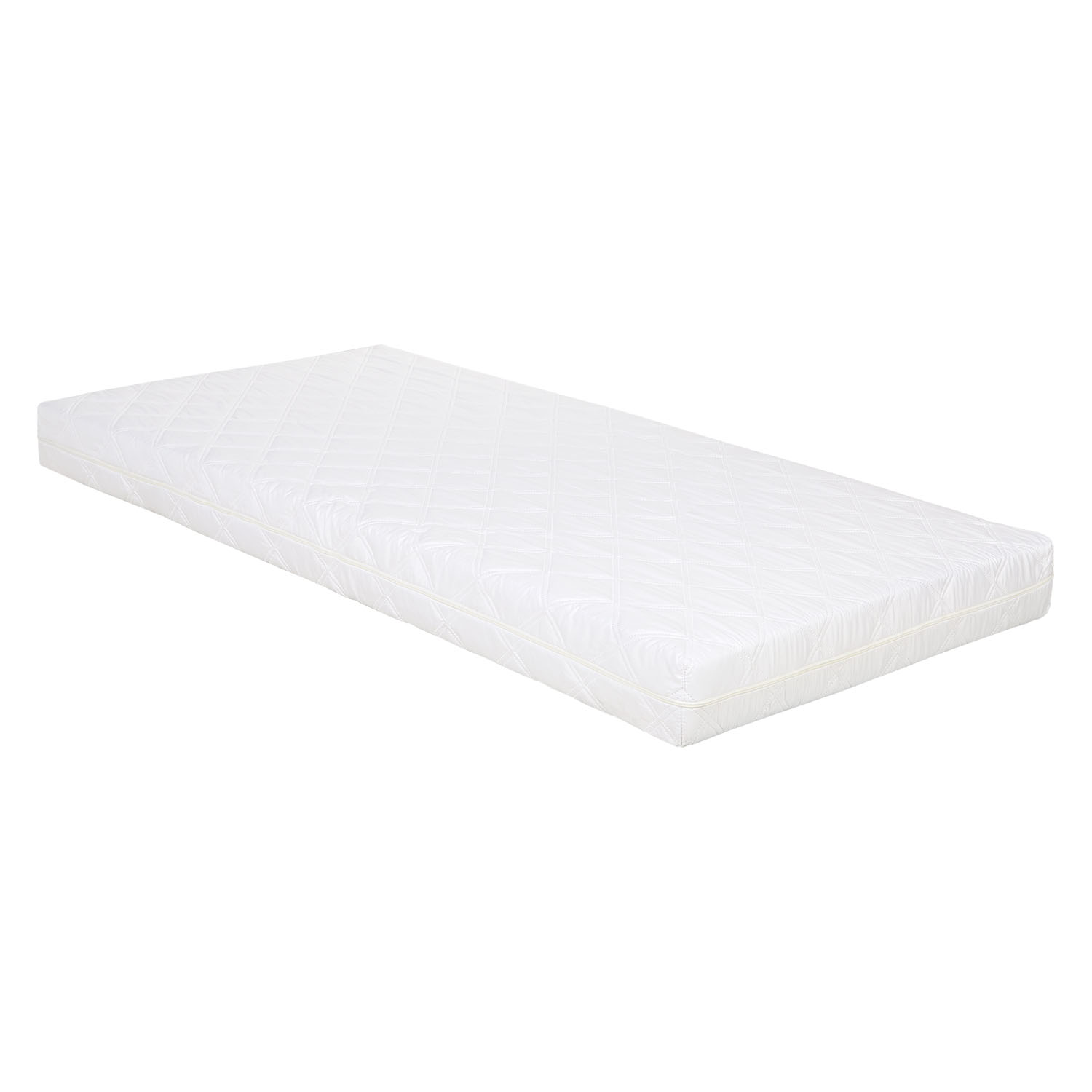 Matelas Lit d'Enfant 80x160 Matelas En Mousse Blanc Matelas pour Lit Bébé