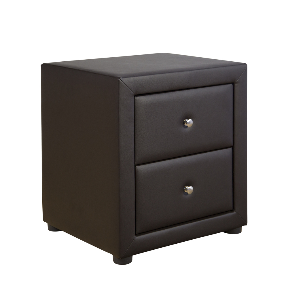 Bedside night table bedroom brown night dresser side table