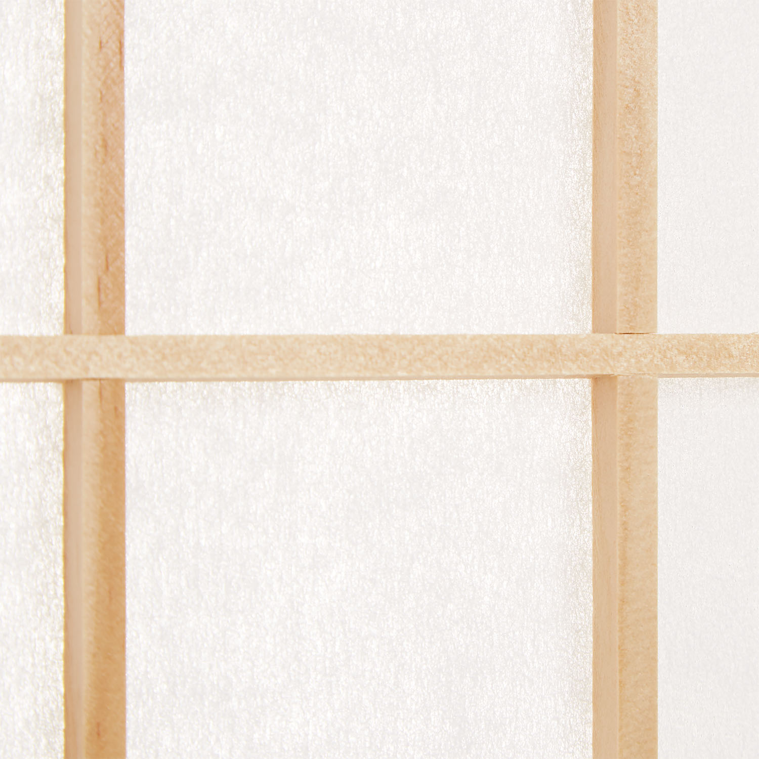 Paravent Natural Shoji Rice Paper White | 3-panel | Wood | Room Divider Partition Privacy Screen