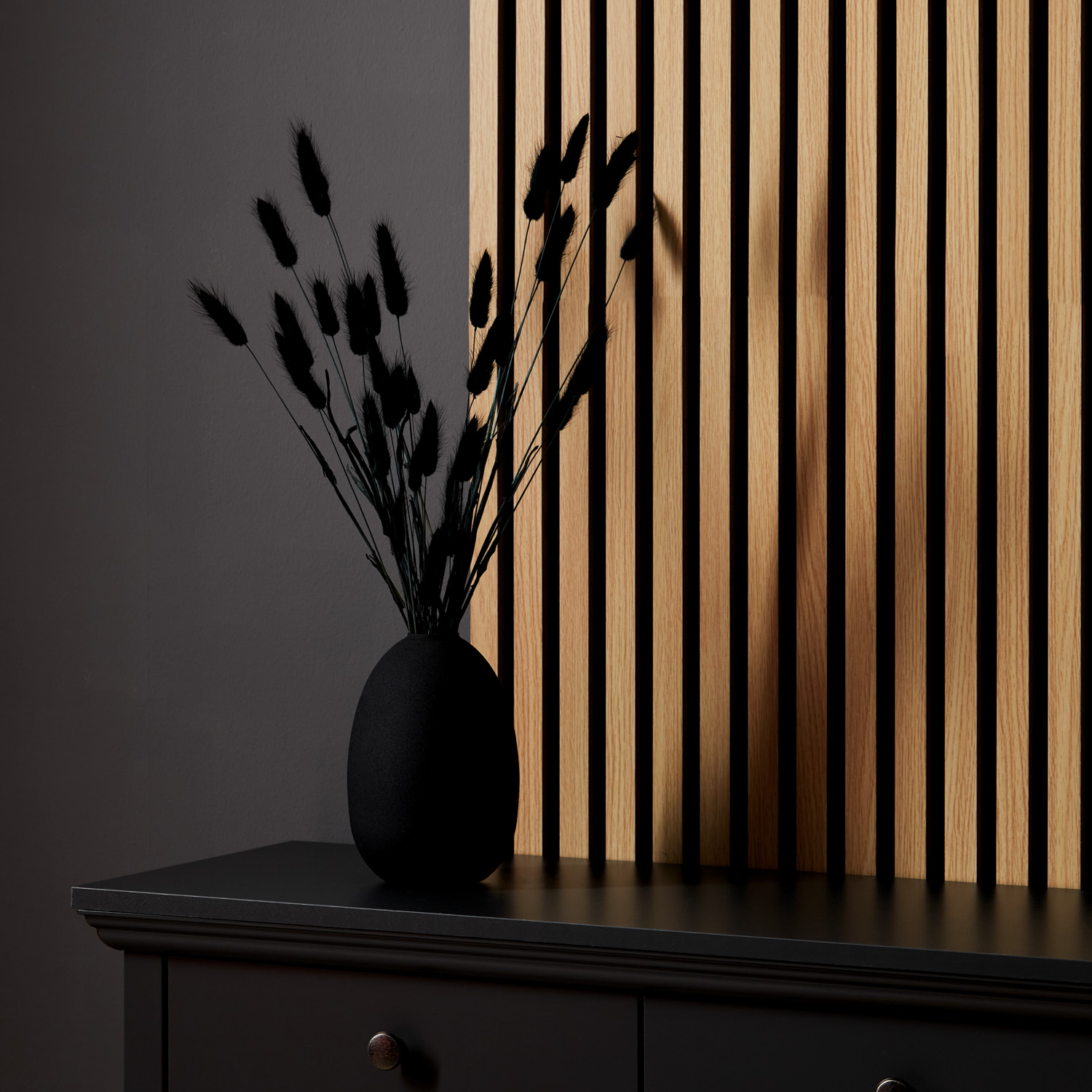 Acoustic Panels Wall Panels 60 x 60 cm Natural Oak | Wood | 2-piece Set | 3D Strips Acoustic Panels Wall Panels 60 x 60 cm Natural Oak | Wood | 2-piece Set | 3D Strips
