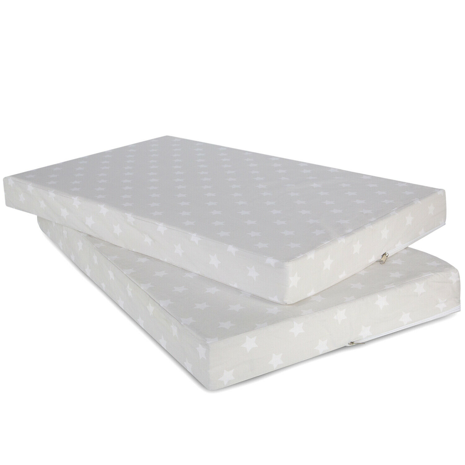 Seat cushion in a set of 2 Seat pad Seat cover cot grey 86x53 Seat cushion in a set of 2 Seat pad Seat cover cot grey 86x53
