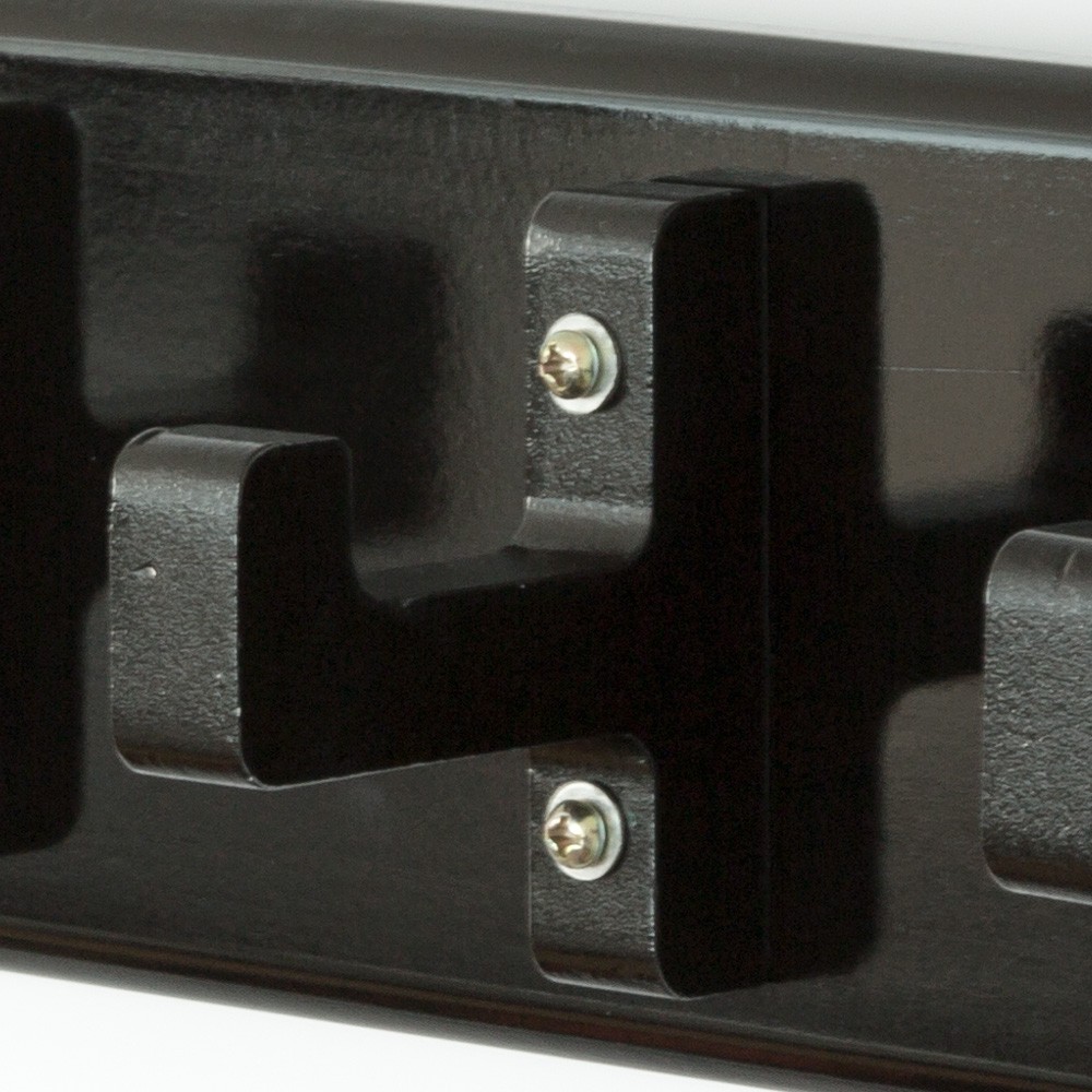 Key board, key box, wall hooks, coat hooks, wardrobe black