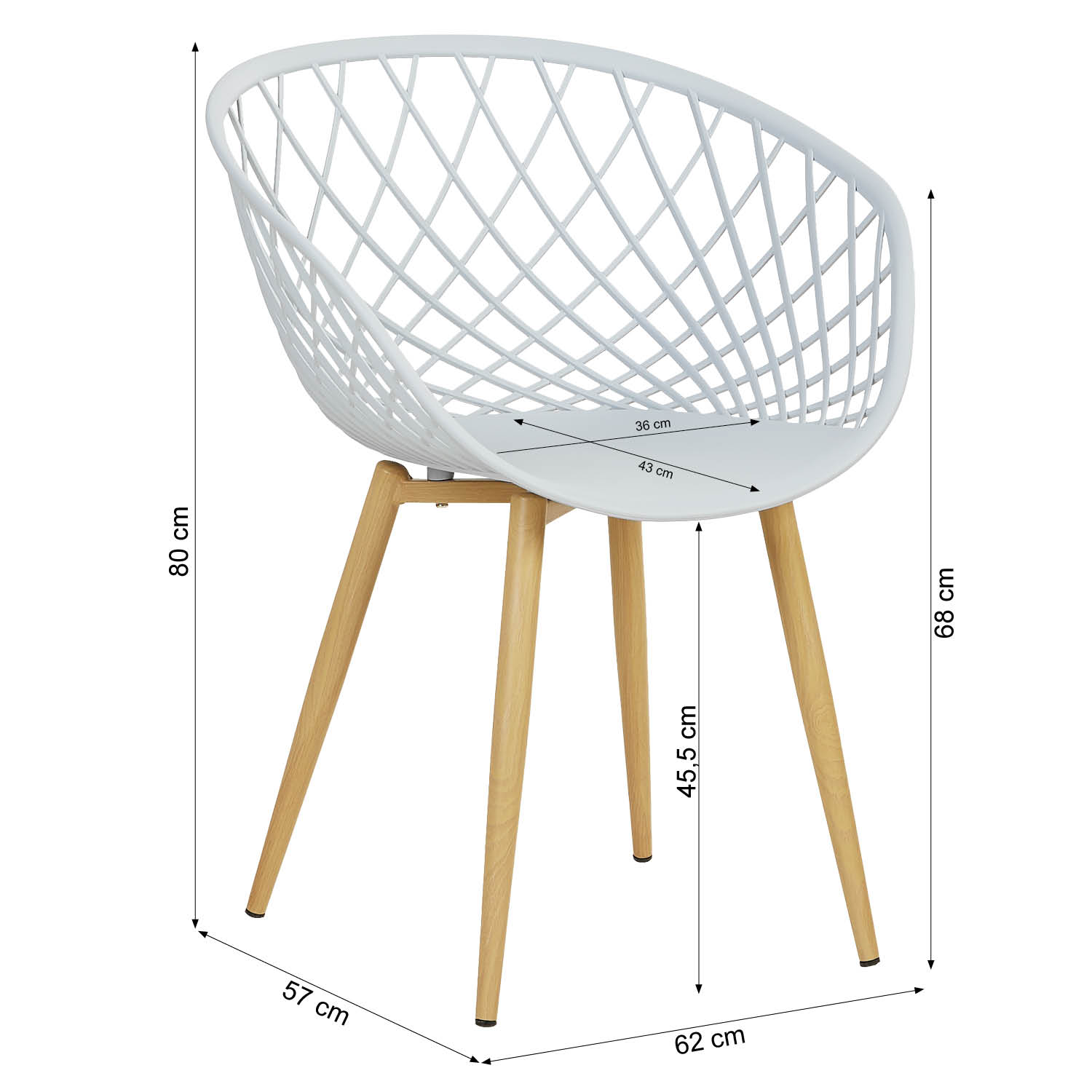 Set of 2 Garden chair with armrests Camping chairs Grey Garden armchairs Outdoor chairs Plastic Egg chair Indoor chairs Kitchen chairs Set of 6 Garden chair with armrests Camping chairs Grey Garden armchairs Outdoor chairs Plastic Egg chair Indoor chairs Kitchen chairs