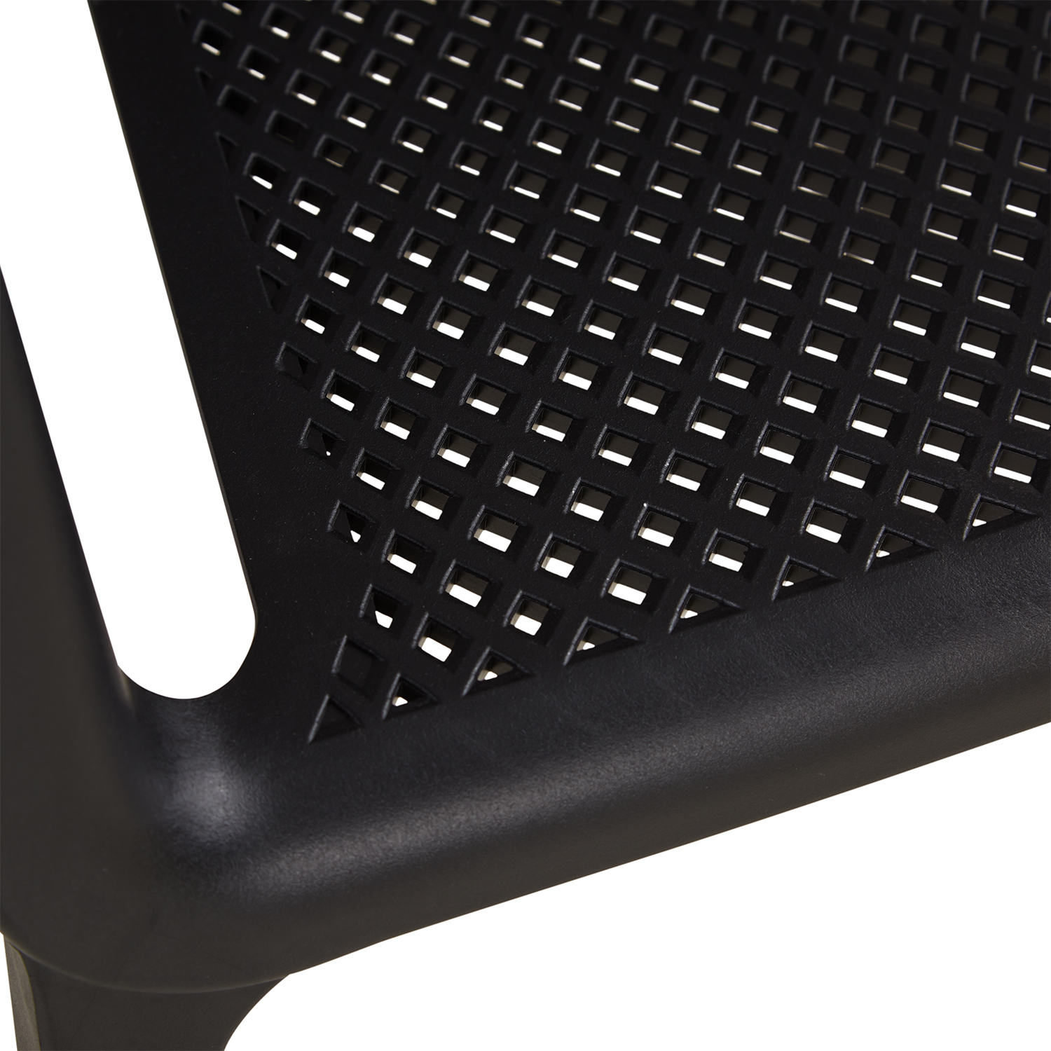 Set of 2 Garden chair with armrests Camping chairs Black Outdoor chairs Plastic Egg chair Lounger chairs Stacking chairs Garden furniture set Garden table and 2 chairs Bistro set Black Outdoor table and chairs Lounge chair Patio set