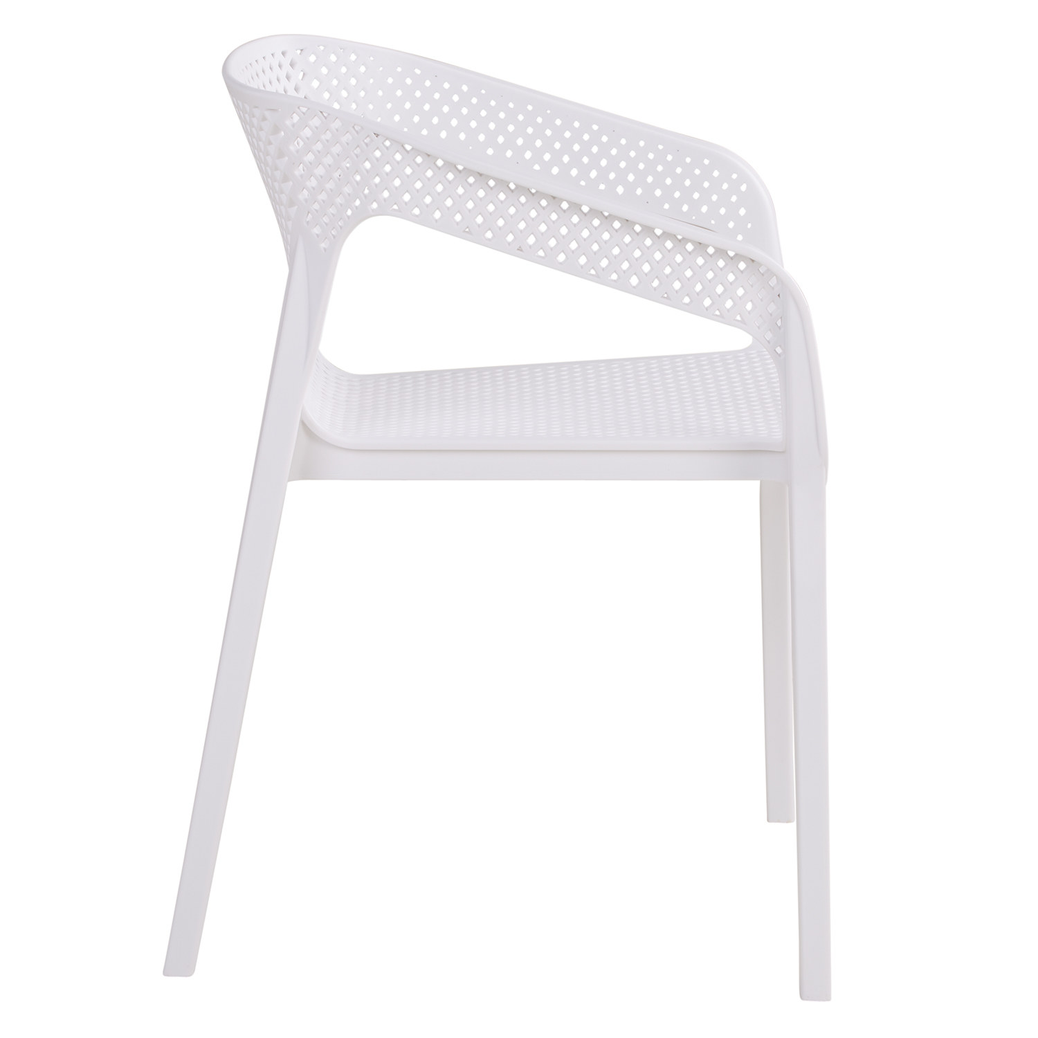 Set of 4 Garden chair with armrests Camping chairs White Outdoor chairs Plastic Egg chair Lounger chairs Stacking chairs Set of 4 Garden chair with armrests Camping chairs White Outdoor chairs Plastic Egg chair Lounger chairs Stacking chairs