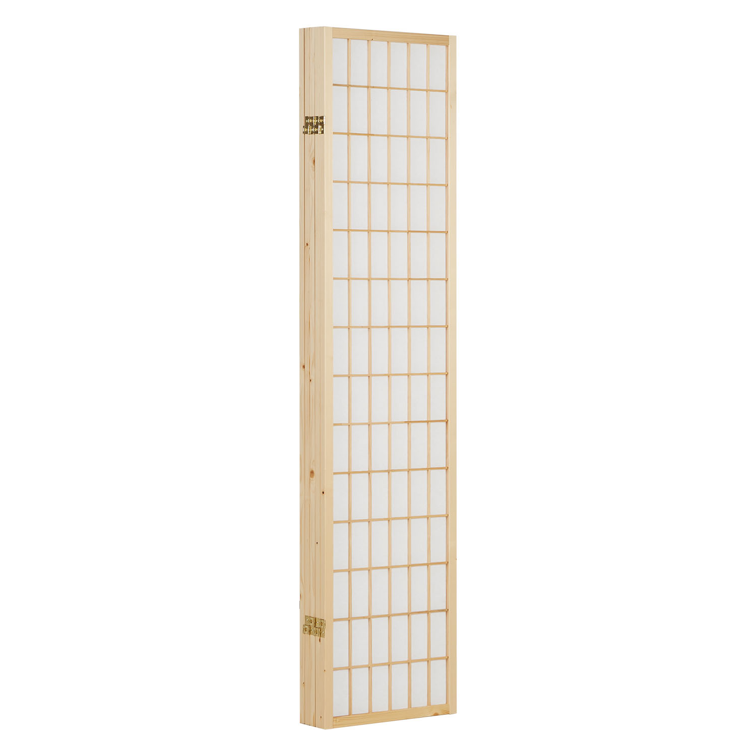 Paravent Natural Shoji Rice Paper White | 5-panel | Wood | Room Divider Partition Privacy Screen