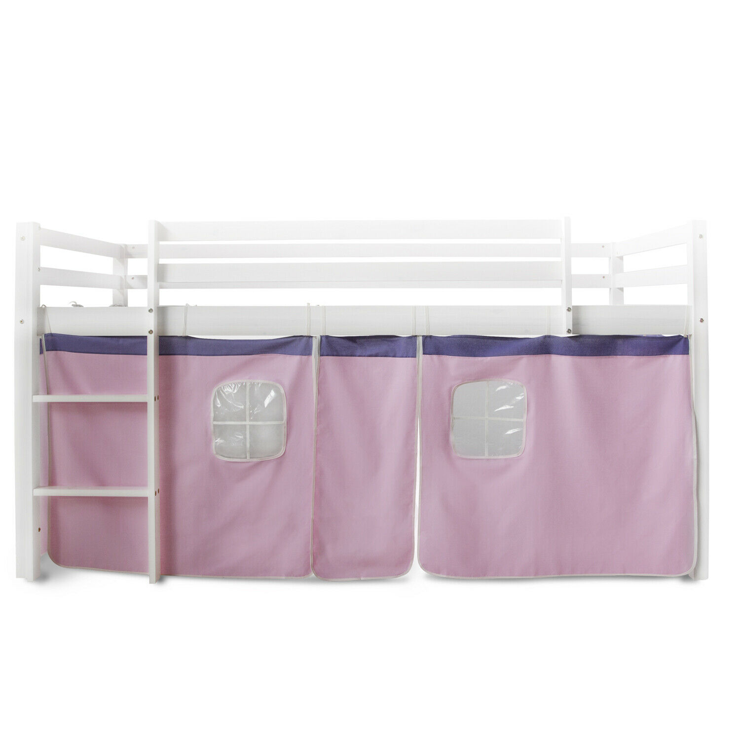 Childrens Bed Curtain Bunk Bed Cabin Bed Accessories Pink