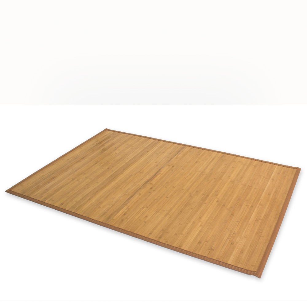 Bamboo carpet Rug 120x180 in brown
