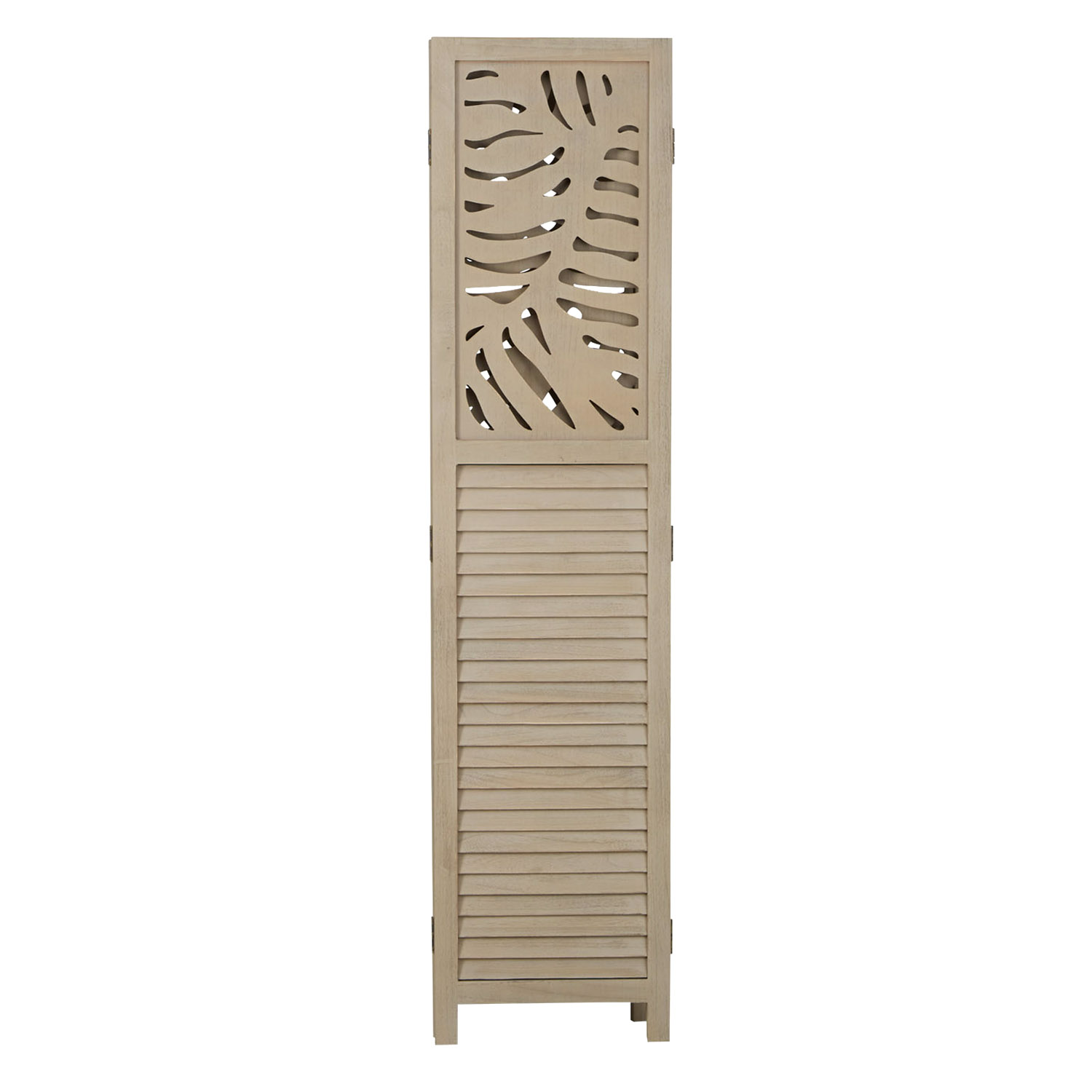 Paravent Natural Rattan-Style Decorations | 3-panel | Wood | Room Divider Partition Privacy Screen