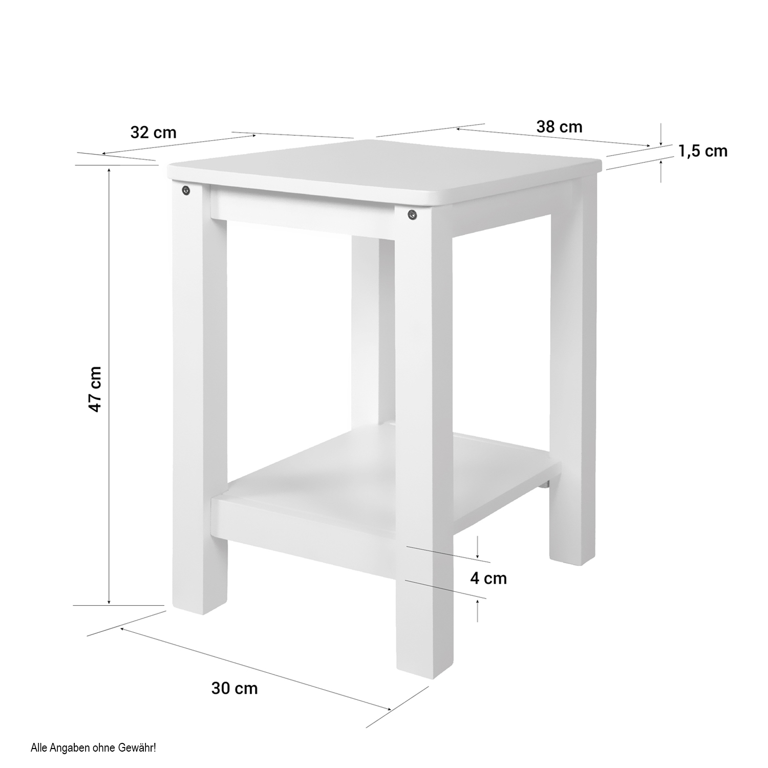 Wooden Stool Set of 2 Seat Stool Pine Wood Solid Table Stool Wardrobe Dining Room Dressing Room