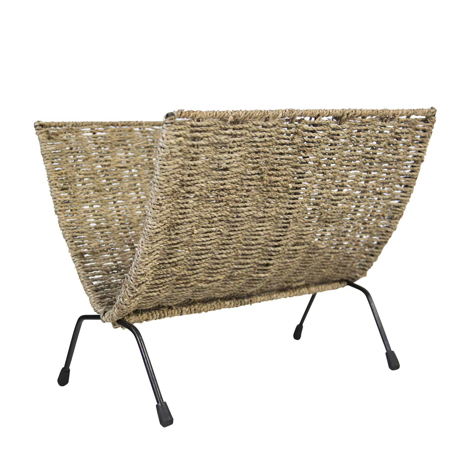 Newspaper stand magazine Holder Sea Grass