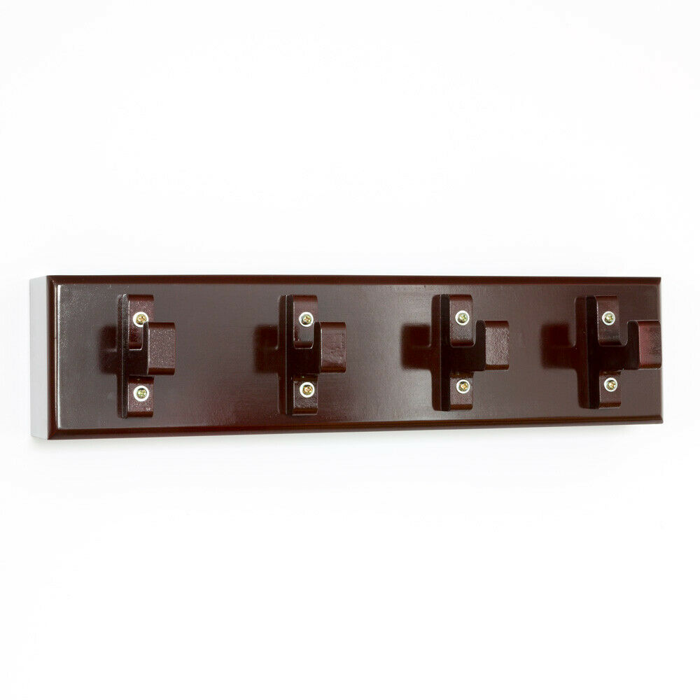 Key board, key box, wall hooks, coat hooks, wardrobe brown