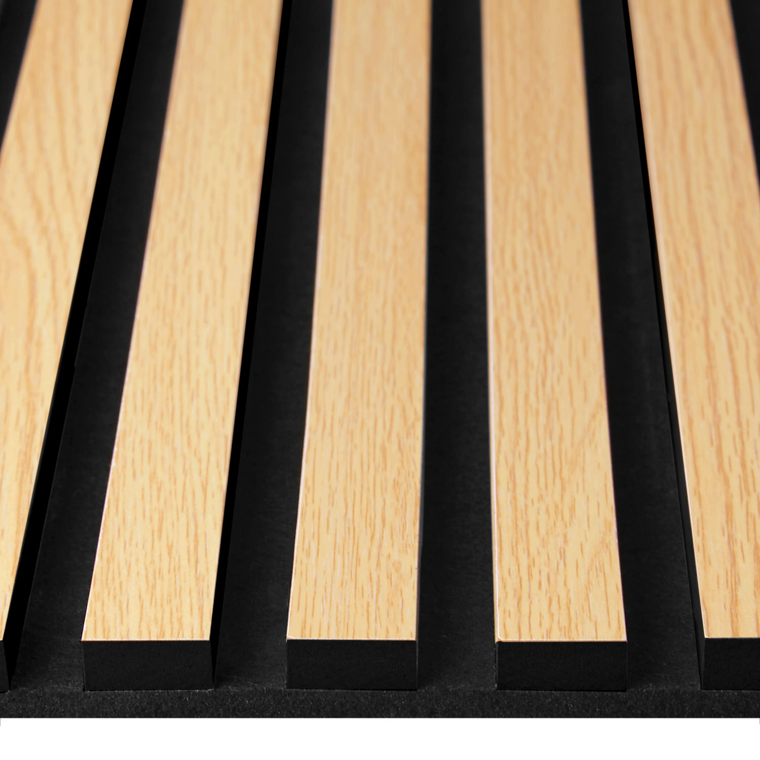 Acoustic Panels Wall Panels 60 x 120 cm Natural Oak | Wood | 1 Piece | 3D Strips Acoustic Panels Wall Panels 60 x 120 cm Natural Oak | Wood | 1 Piece | 3D Strips