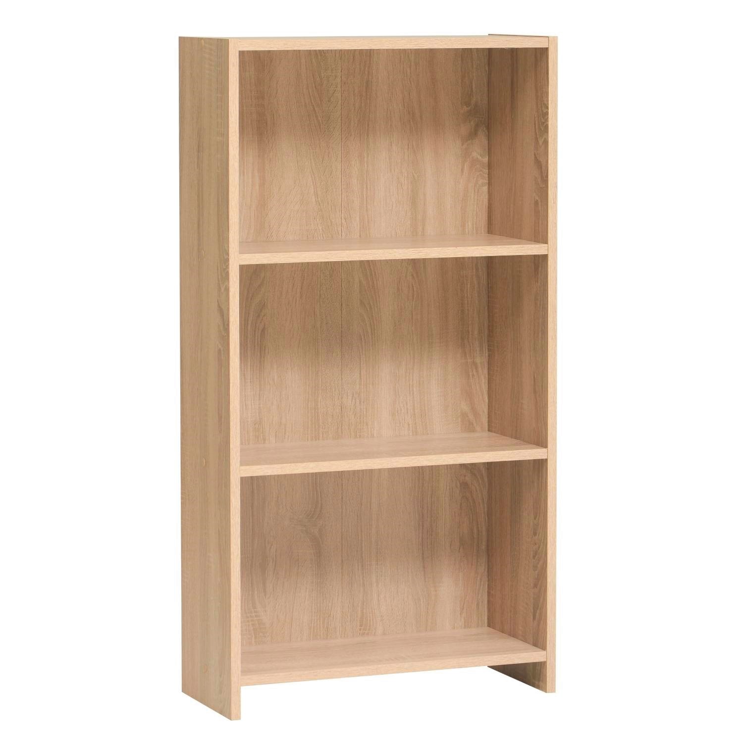 Shelf Book Bookcase 3 or 5 Shelves Cabinet Wall Shelf Wooden Cupboard Childrens Bookcase Oak