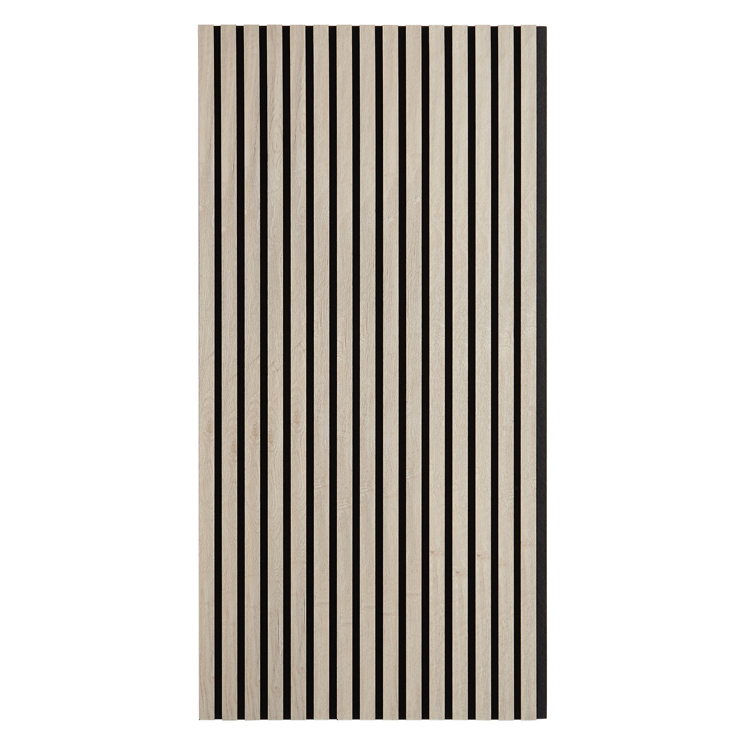 Acoustic Panels Wall Panels 60 x 120 cm Light Gray | Wood | 1 Piece | 3D Strips Acoustic Panels Wall Panels 60 x 120 cm Light Gray | Wood | 4-piece Set | 3D Strips