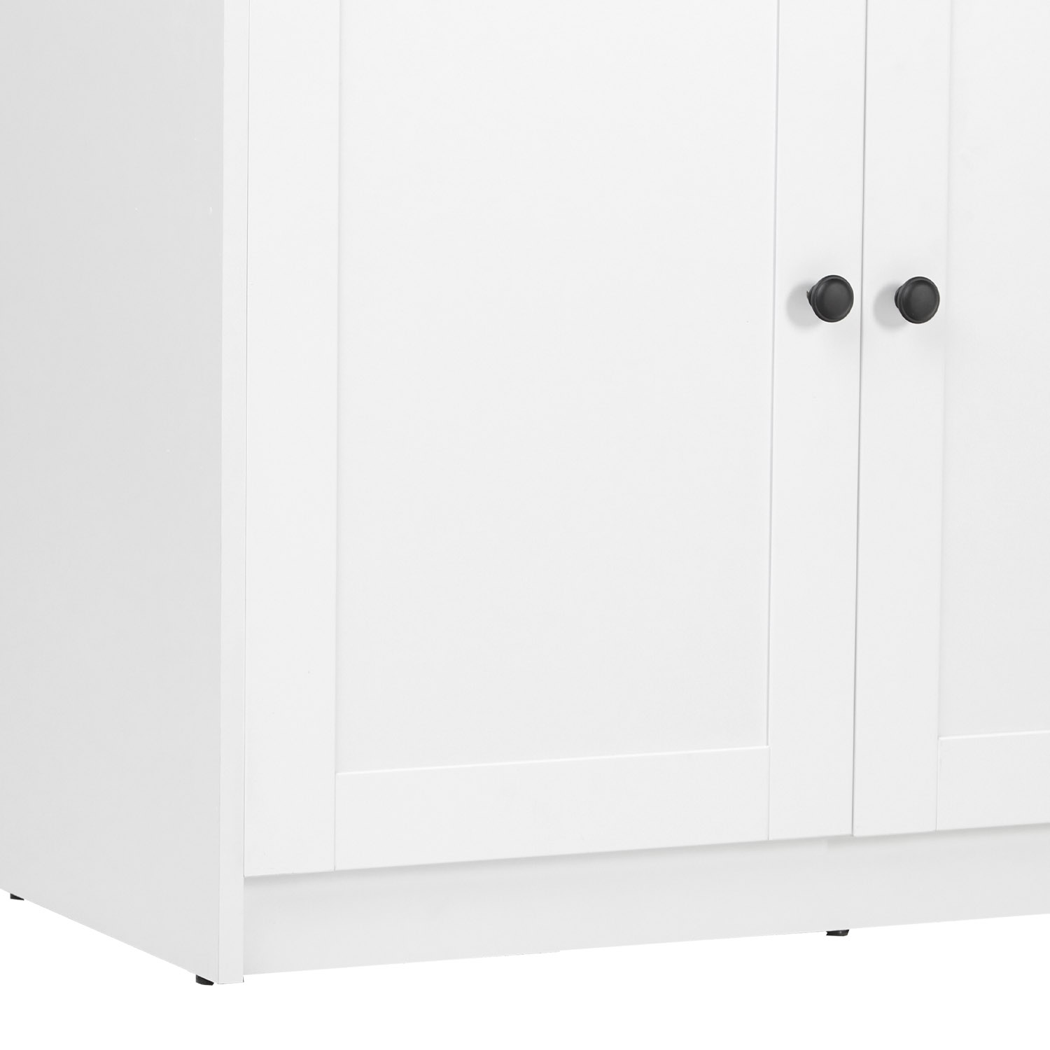 Sideboard Chest of Drawers Living Room Solid Cupboard Wood White Oak