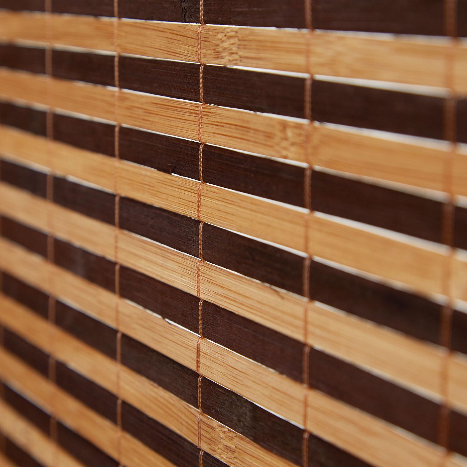 Paravent Brown Wooden Slats Height 200 cm | 3-panel | Wood | Room Divider Partition Privacy Screen