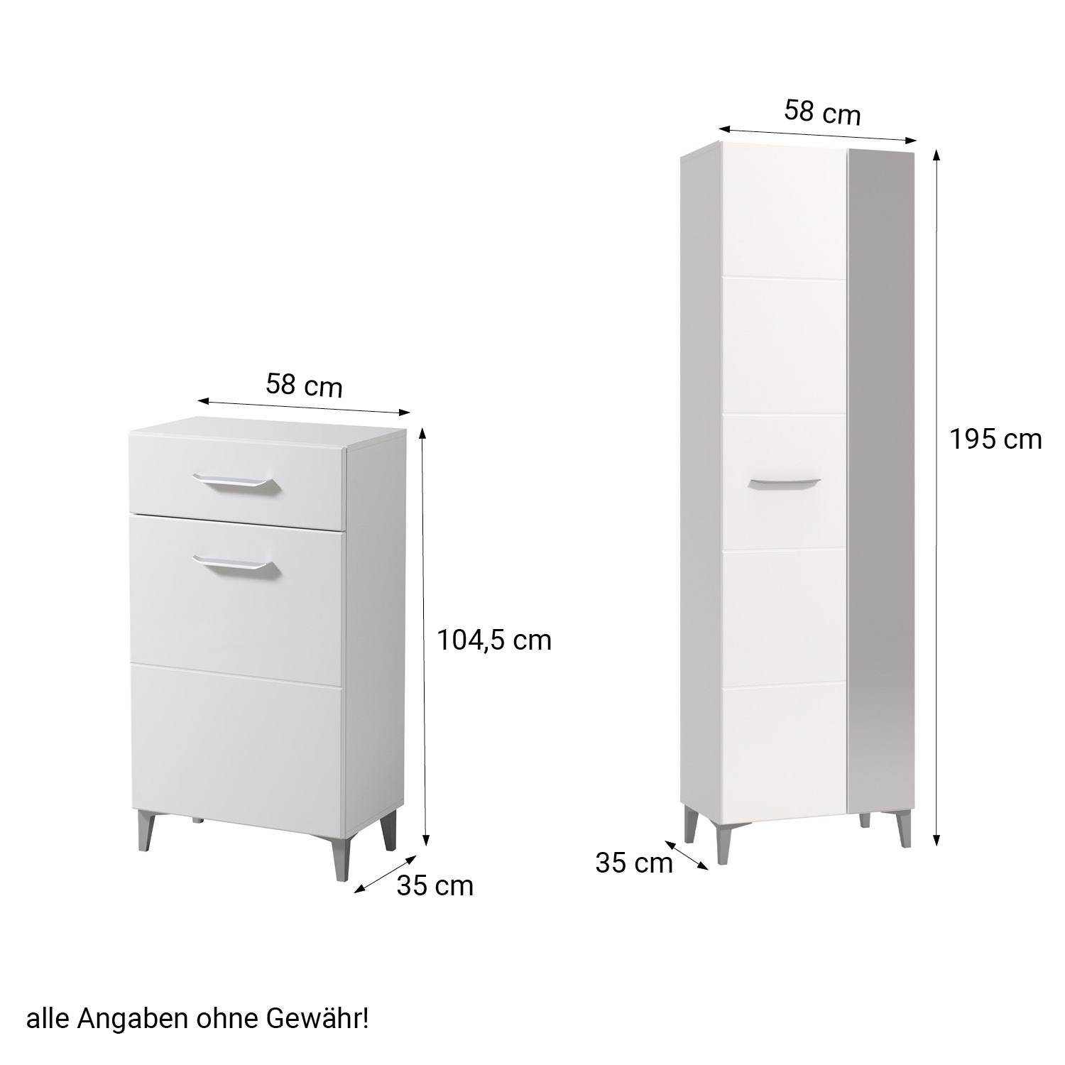 Wardrobe Hallway Furniture Set Hall Unit Hallway Wardrobe White High Gloss 5 Piece Concrete Look