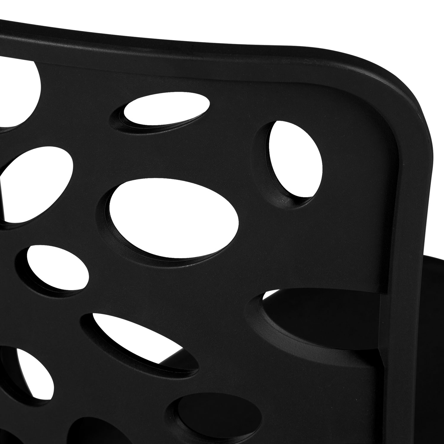 Garden chair Set of 2 Modern Black Camping chairs Outdoor chairs Plastic Stacking chairs Kitchen chairs Garden chair Set of 6 Modern Black Camping chairs Outdoor chairs Plastic Stacking chairs Kitchen chairs