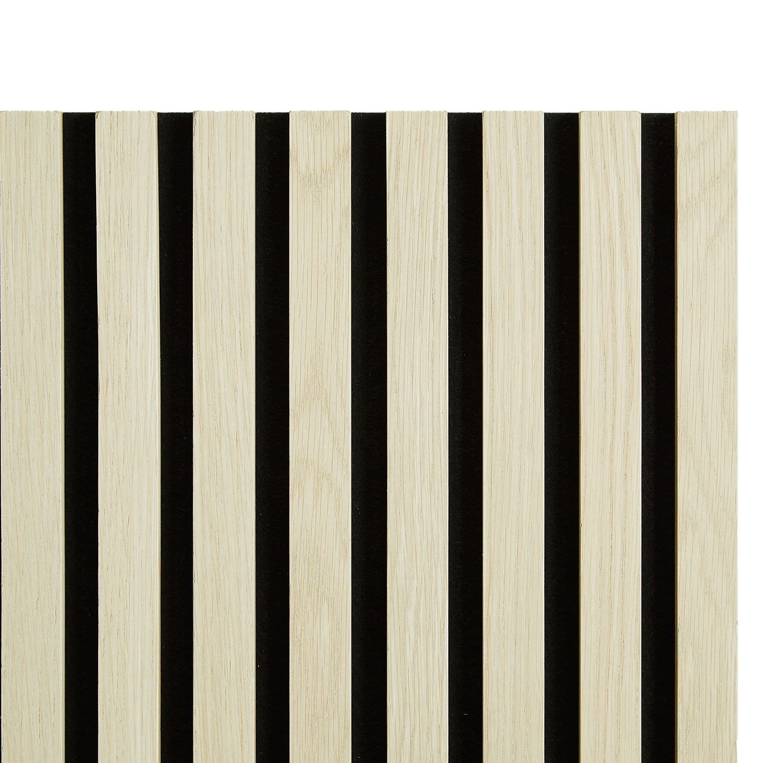 Acoustic Panels Wall Panels 60 x 60 cm Cream | Wood | 1 Piece | 3D Strips