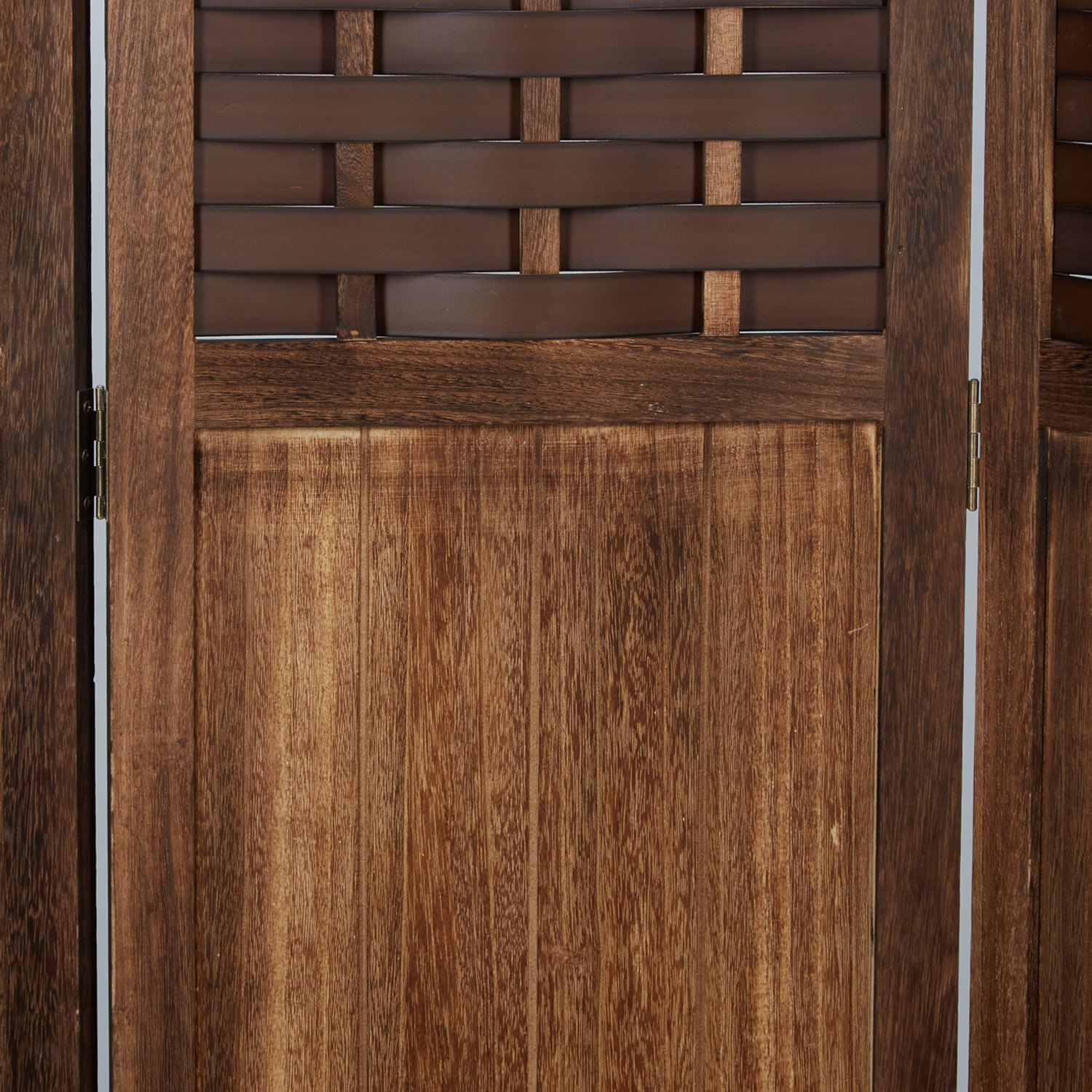 Paravent Brown Rattan-Style | 3-panel | Wood | Room Divider Partition Privacy Screen Paravent Brown Rattan-Style | 3-panel | Wood | Room Divider Partition Privacy Screen