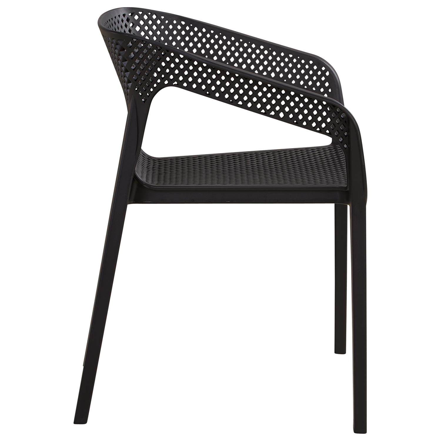 Set of 6 Garden chair with armrests Camping chairs Black Outdoor chairs Plastic Egg chair Lounger chairs Stacking chairs Set of 6 Garden chair with armrests Camping chairs Black Outdoor chairs Plastic Egg chair Lounger chairs Stacking chairs