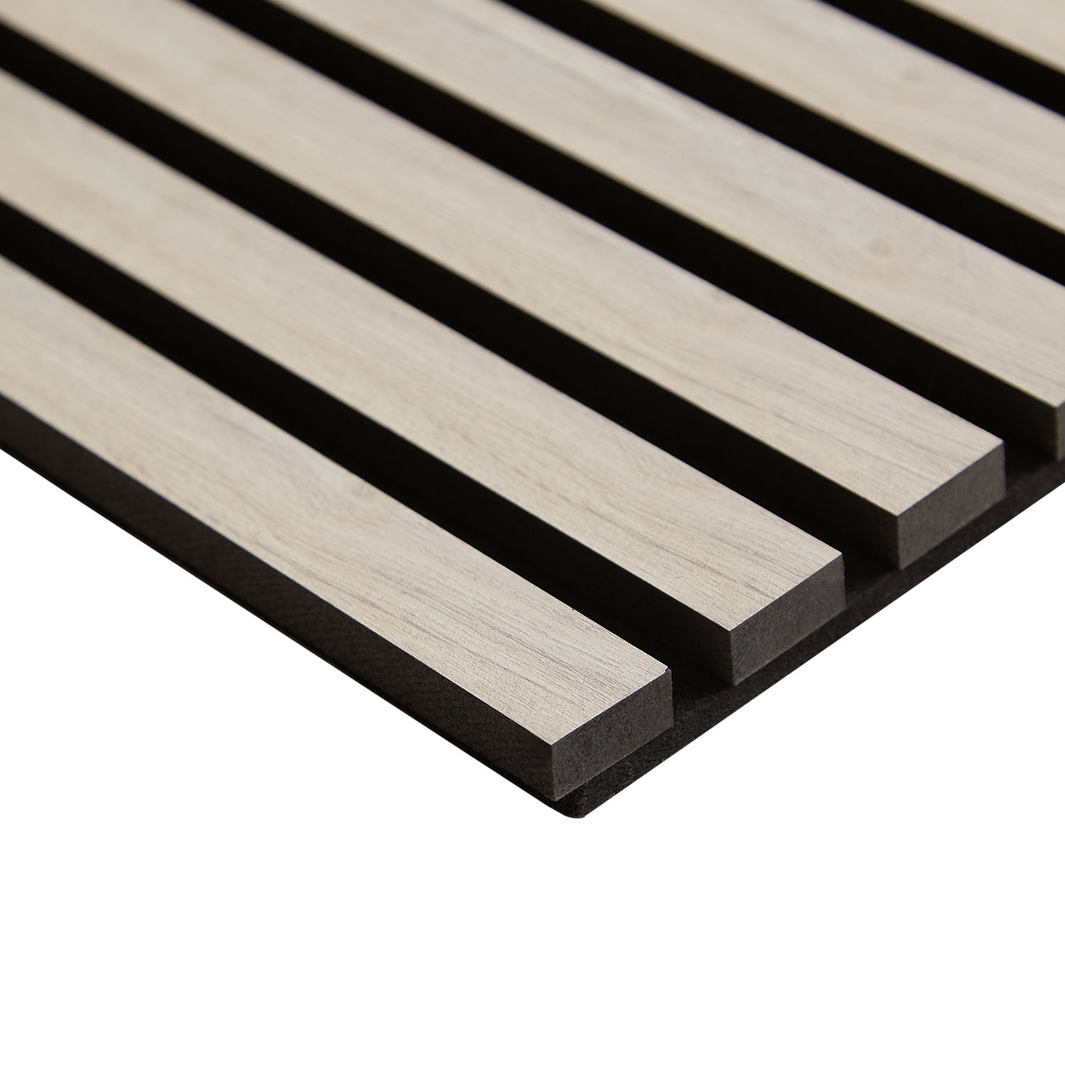 Acoustic Panels Wall Panels 60 x 120 cm Light Gray | Wood | 1 Piece | 3D Strips Acoustic Panels Wall Panels 60 x 120 cm Light Gray | Wood | 1 Piece | 3D Strips