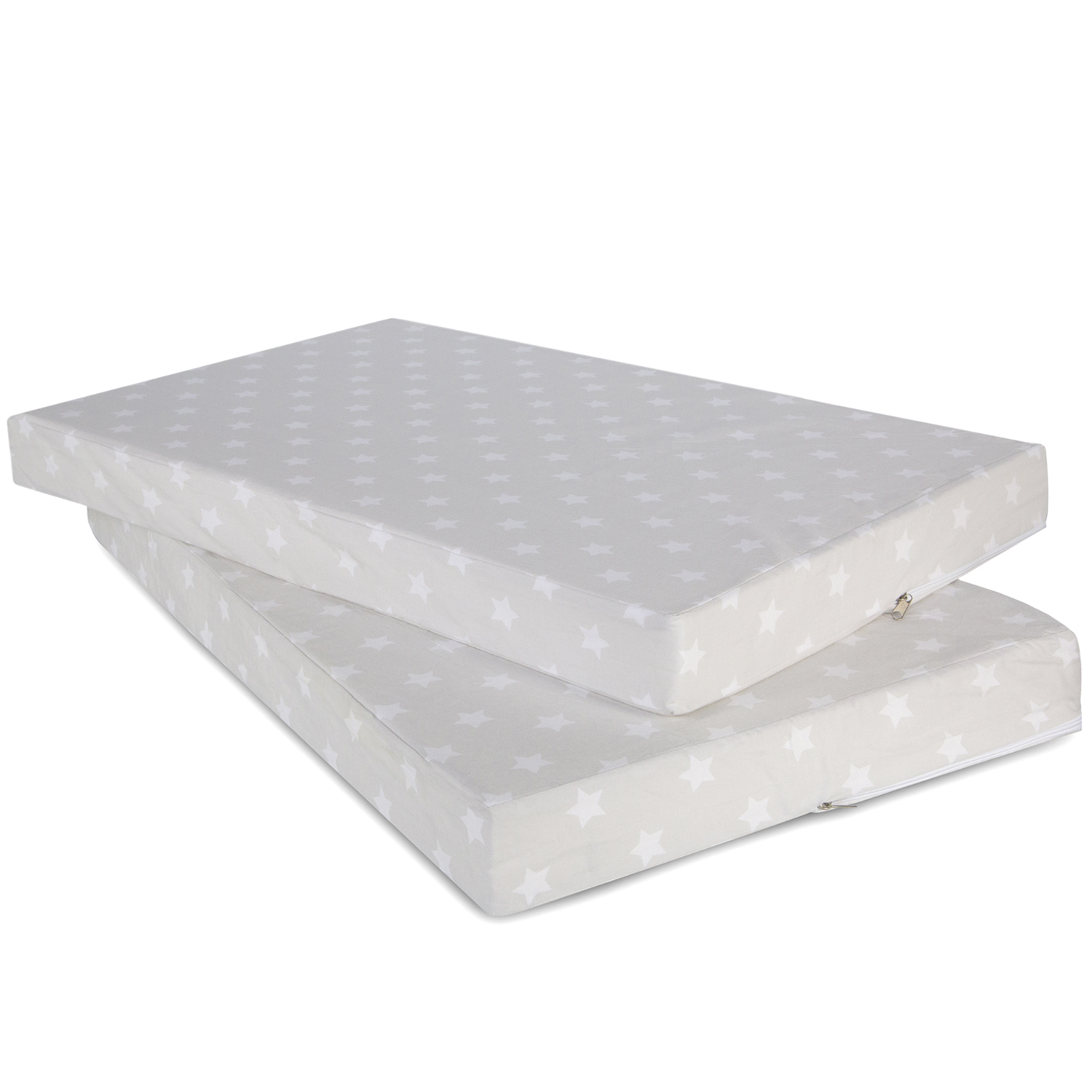 Seat cushion in a set of 2 Seat pad Seat cover cot grey 86x53 Seat cushion in a set of 2 Seat pad Seat cover cot grey 86x53