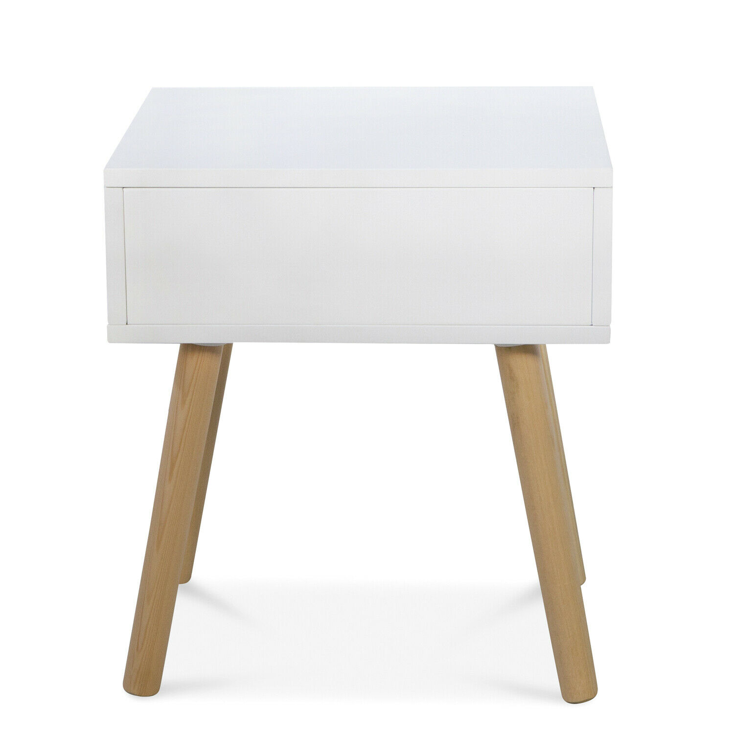 Bedside Table Nightstand White Bedroom Night Table Cupboard Pine Wood Drawer Bedside Table Nightstand White Bedroom Night Table Cupboard Pine Wood Drawer