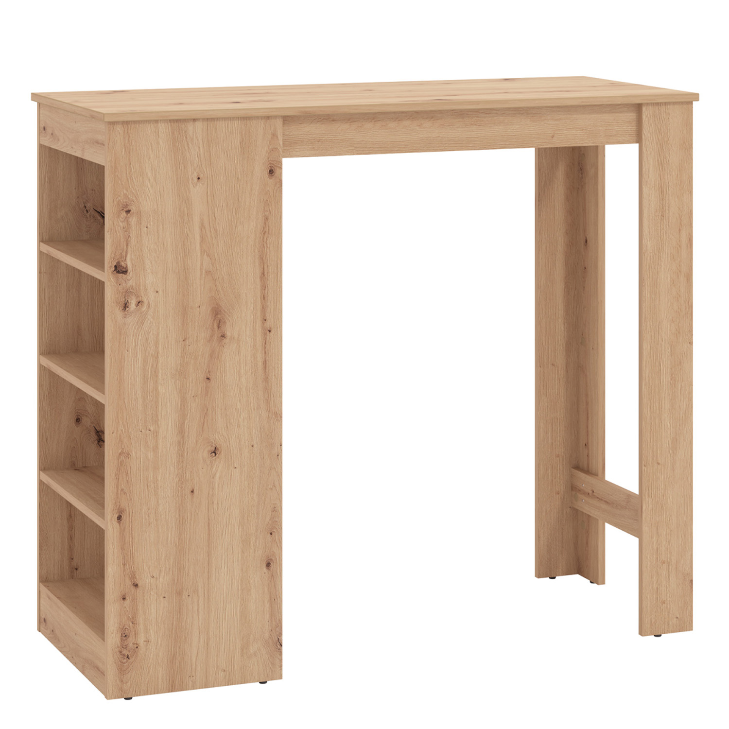 Bar table 120x50 cm Bartop table Wood Oak Kitchen Table Breakfast bar table High table Pub table Dining table