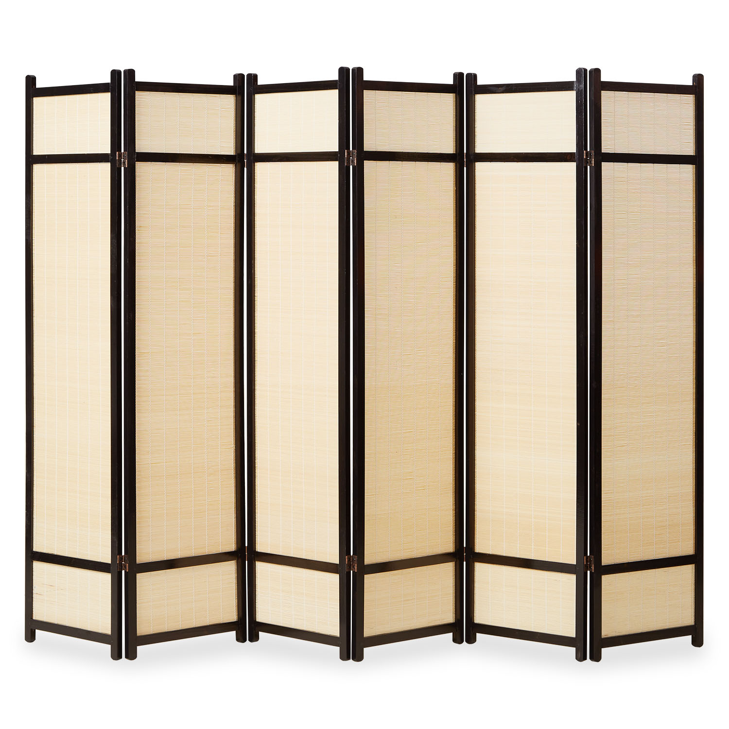 Paravent room divider 3 4 5 6 parts wood partition wall privacy screen natural