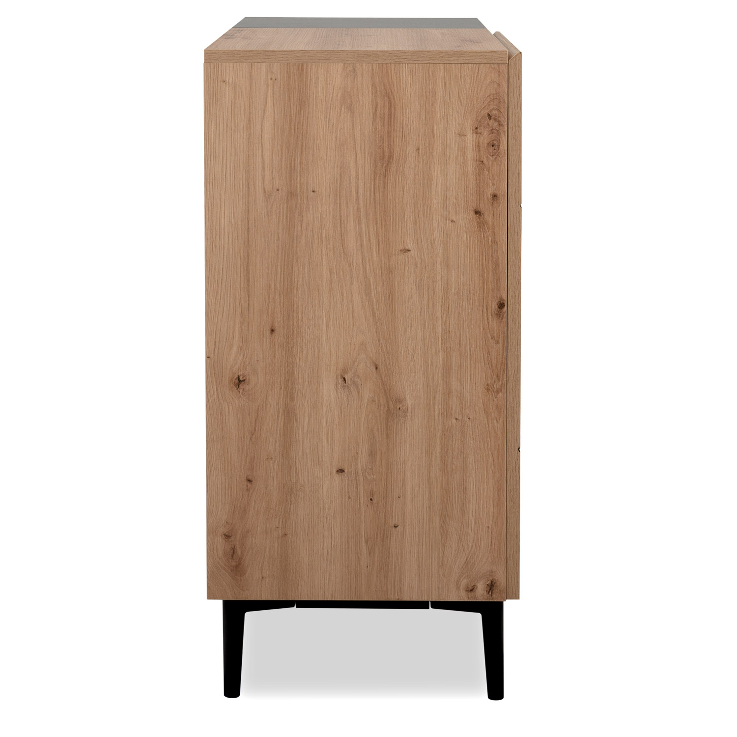 Buffet Coffre en bois blanc avec tiroirs Cabinet de salon