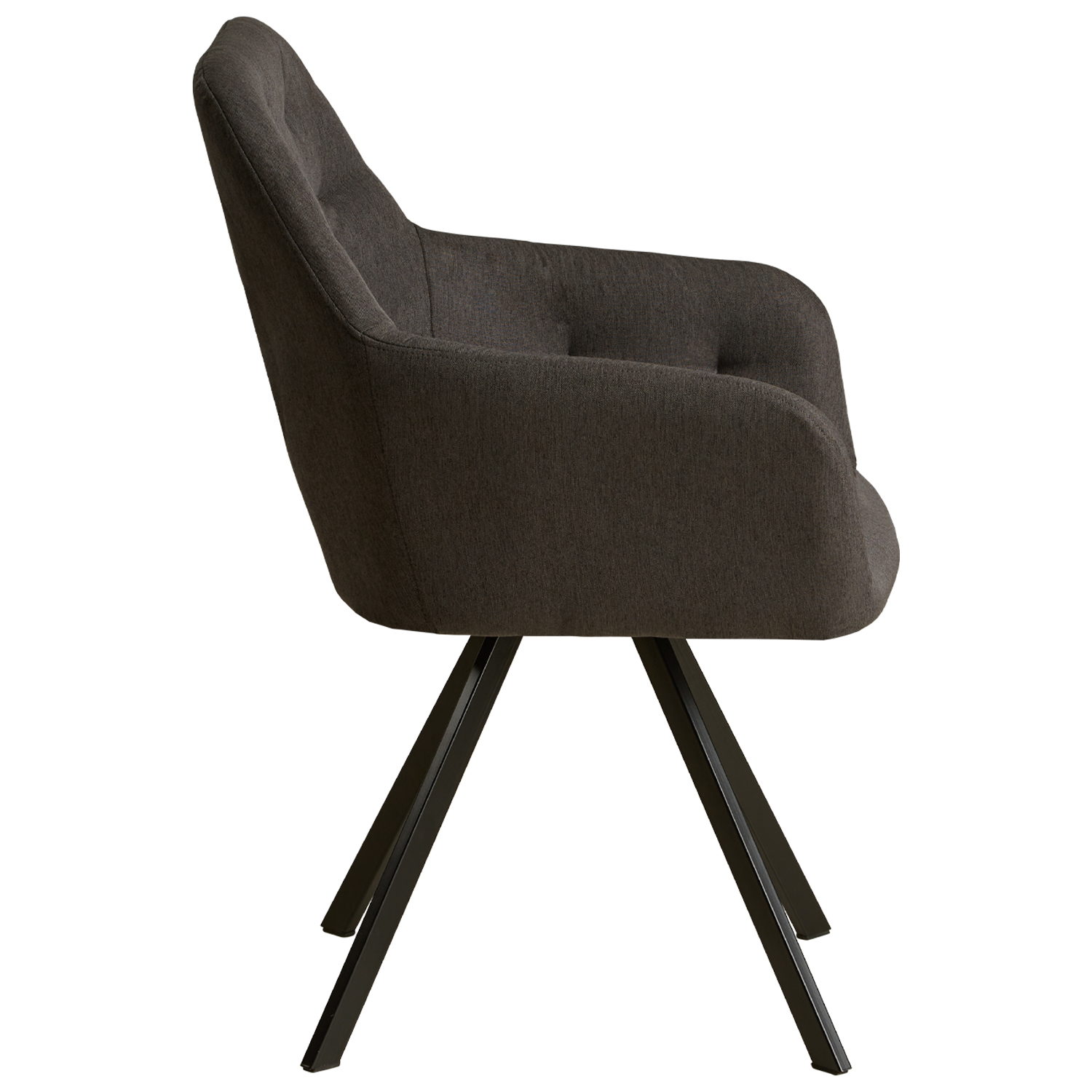 Dining Chair Egg Chair Anthracite Armchair Dining Room Chair Upholstered Chair Eames Chair