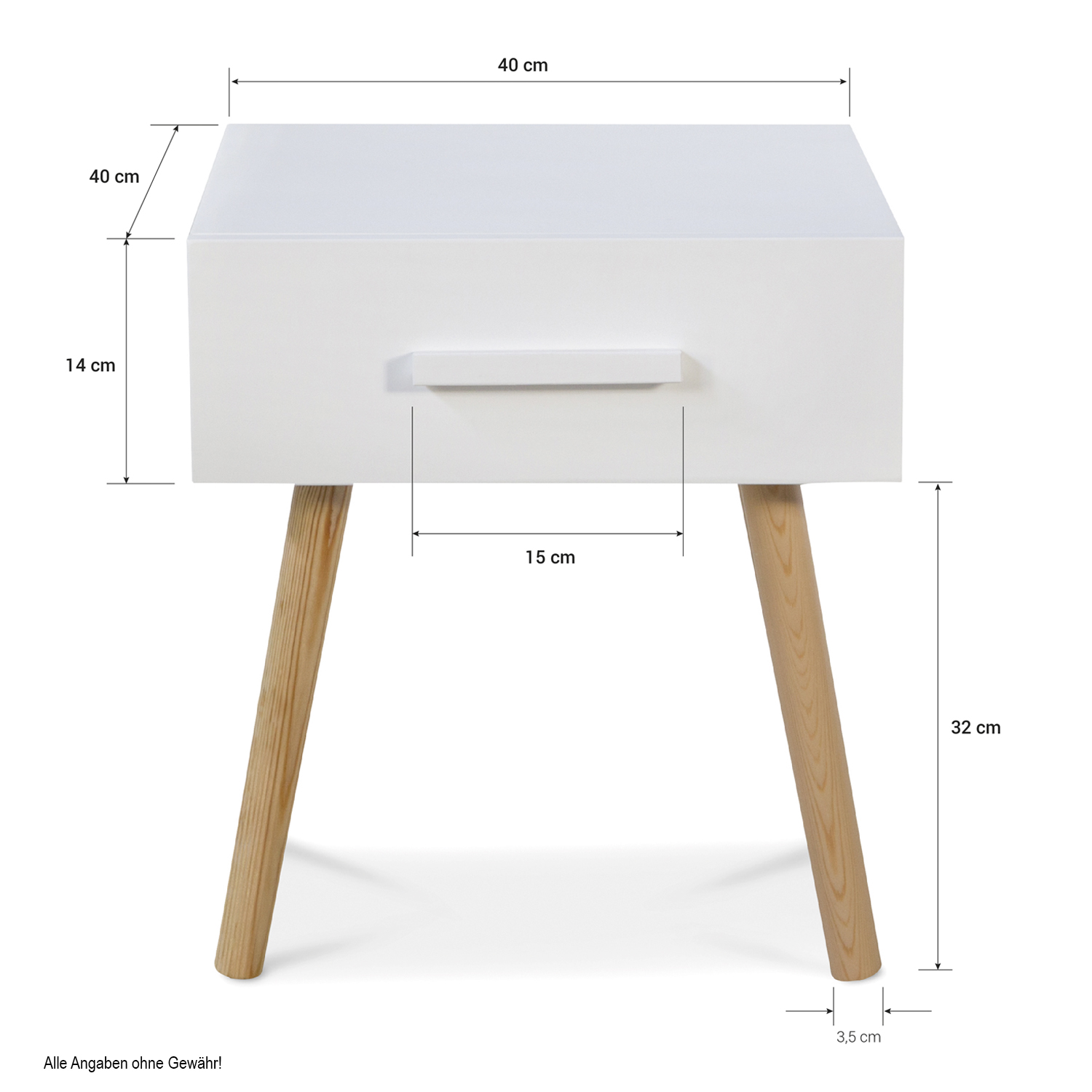 Bedside Table Nightstand White Bedroom Night Table Cupboard Pine Wood Drawer Bedside Table Nightstand White Bedroom Night Table Cupboard Pine Wood Drawer