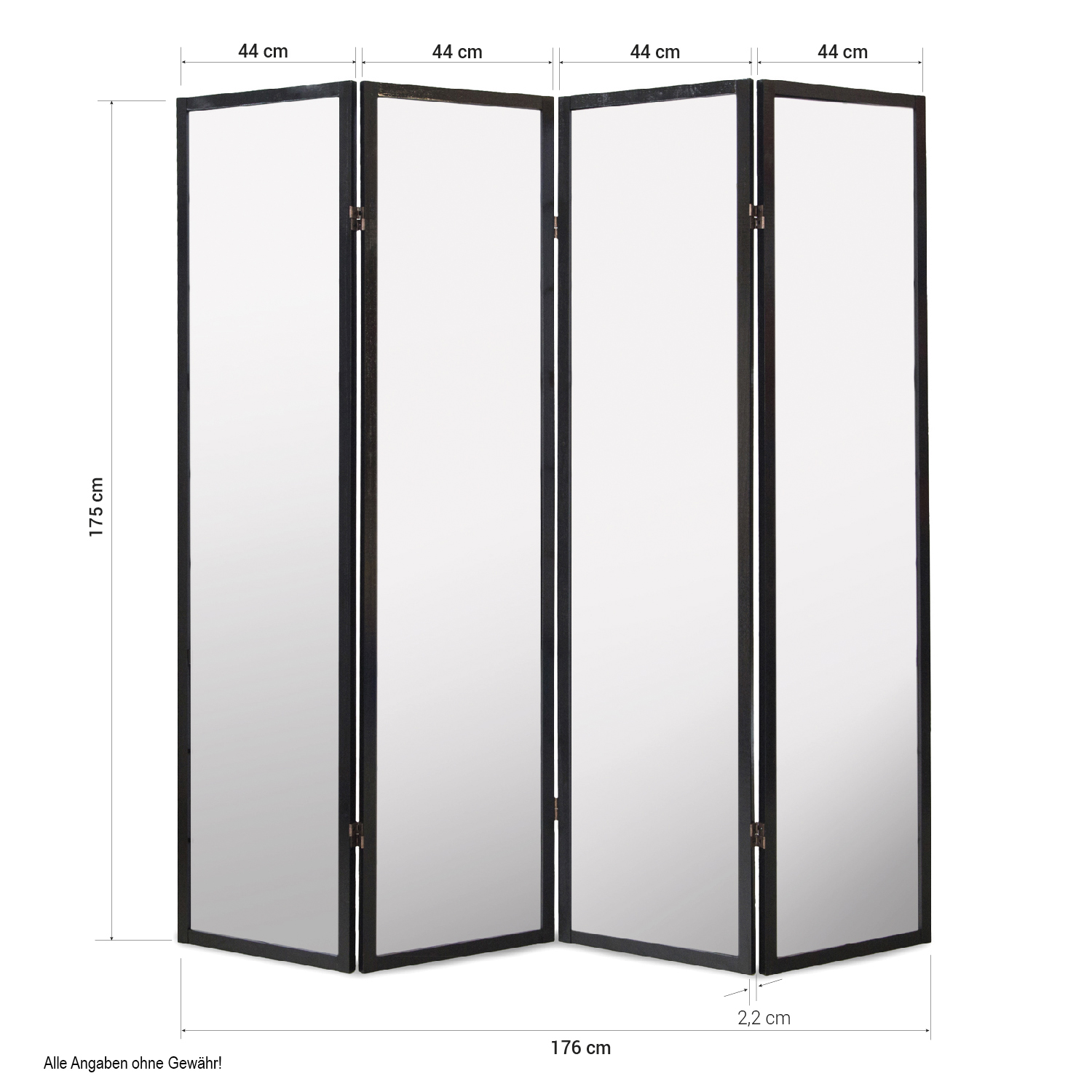 Paravent White Shoji Rice Paper White | 4-panel | Wood | Room Divider Partition Privacy Screen