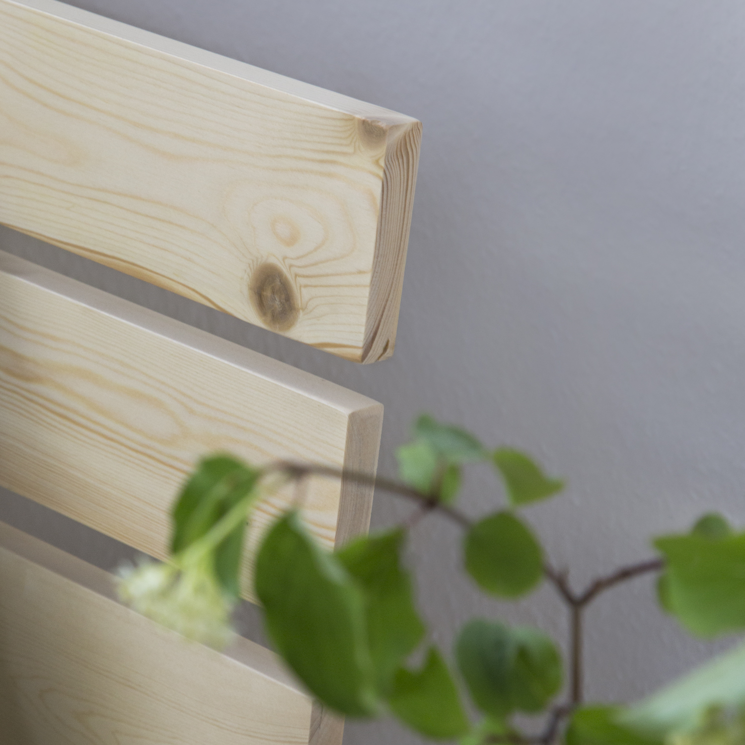 Wooden bed 90 120 140 160 180 cm white natural or grey double bed futon bed frame solid wood single bed