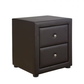 Table de chevet table de nuit brun nuit coiffeuse