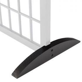 Room Divider Stand black Foot for Screen Partition Spanish Wall Privacy Screen